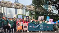 Peringatan Hari Penyiaran Nasional (Harsiarnas) 2025 dimeriahkan dengan Fun Run hingga Talk Show di area CFD Jakarta. (Foto: Istimewa)