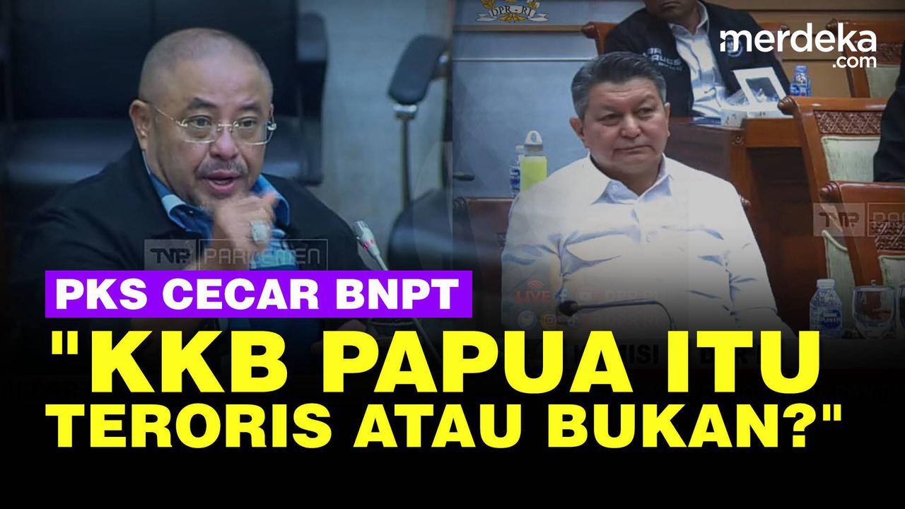 VIDEO: Pertanyaan PKS untuk BNPT di DPR, KKB Papua itu Teroris atau Bukan?