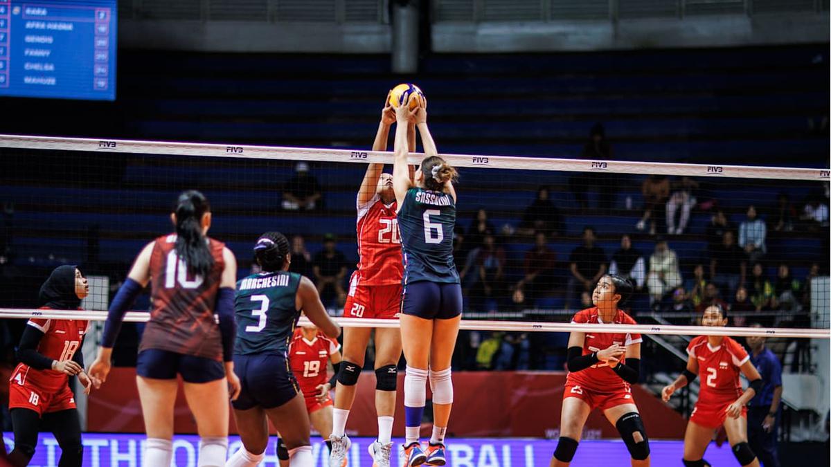 Hasil Kejuaraan Dunia Voli Putri U-21 2025: Mampu Curi 1 Set, Indonesia Kalah dari Italia