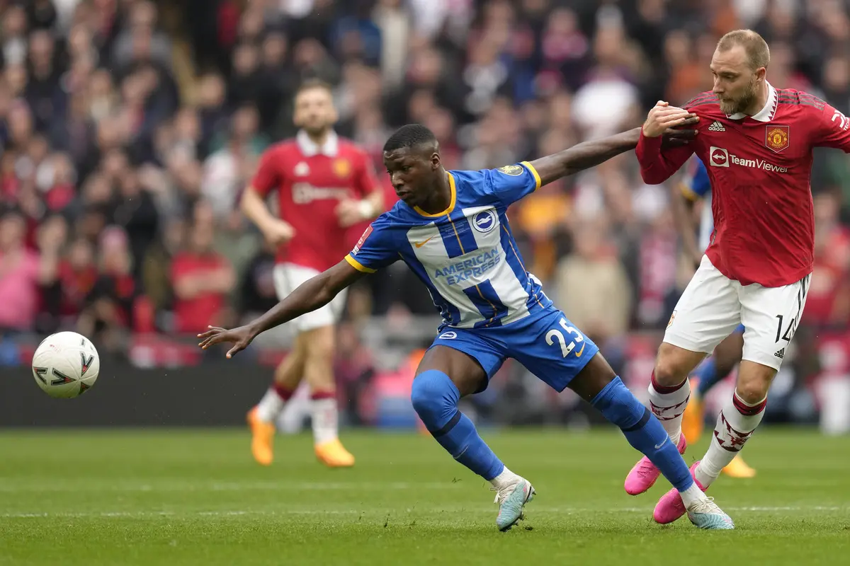Foto: MU Susul Manchester City ke Final Piala FA, Taklukkan Brighton Melalui Babak Adu Penalti