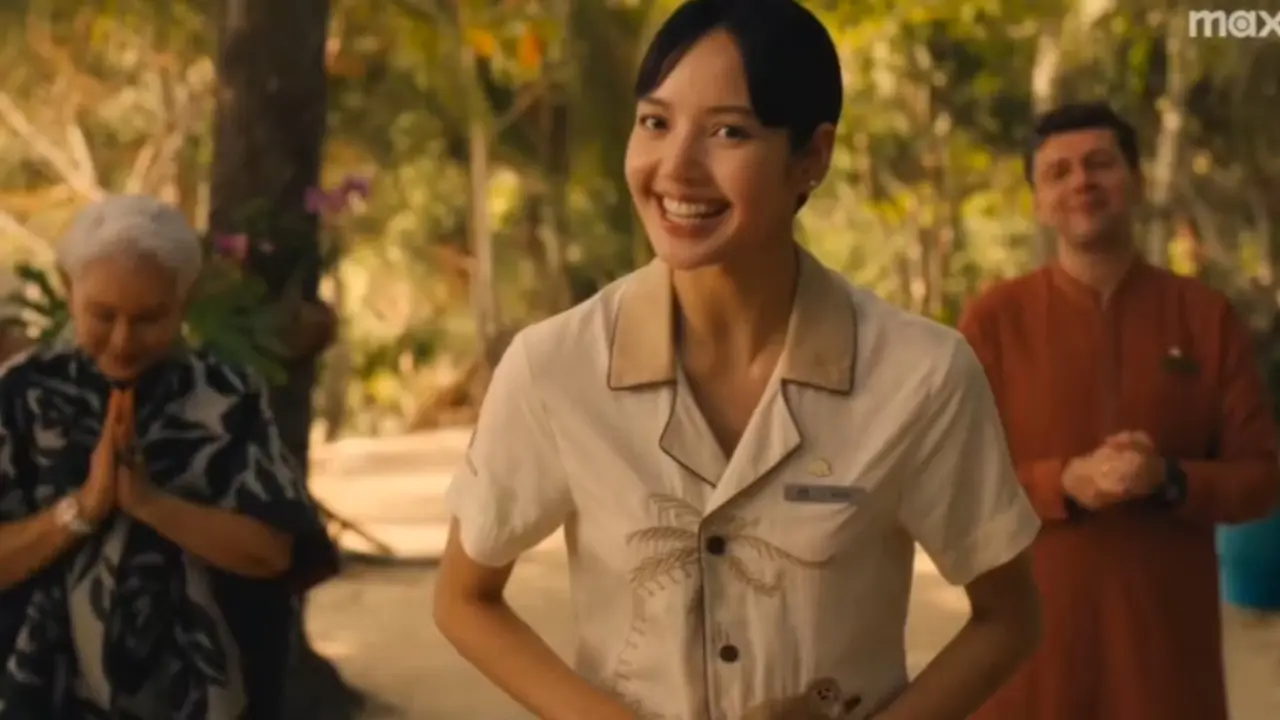 Lisa Blackpink di Trailer "The White Lotus 3" (YouTube/Max)