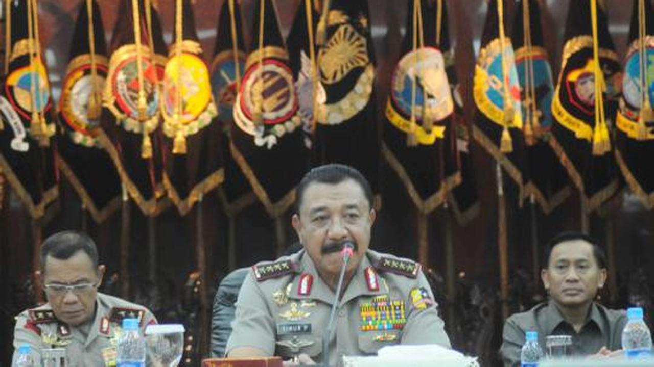 Kapolri Jenderal Timur Pradopo paparkan kinerja Polri tahun 2012