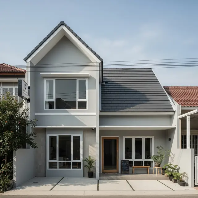 Model Ruko 2 Lantai Minimalis Terbaru