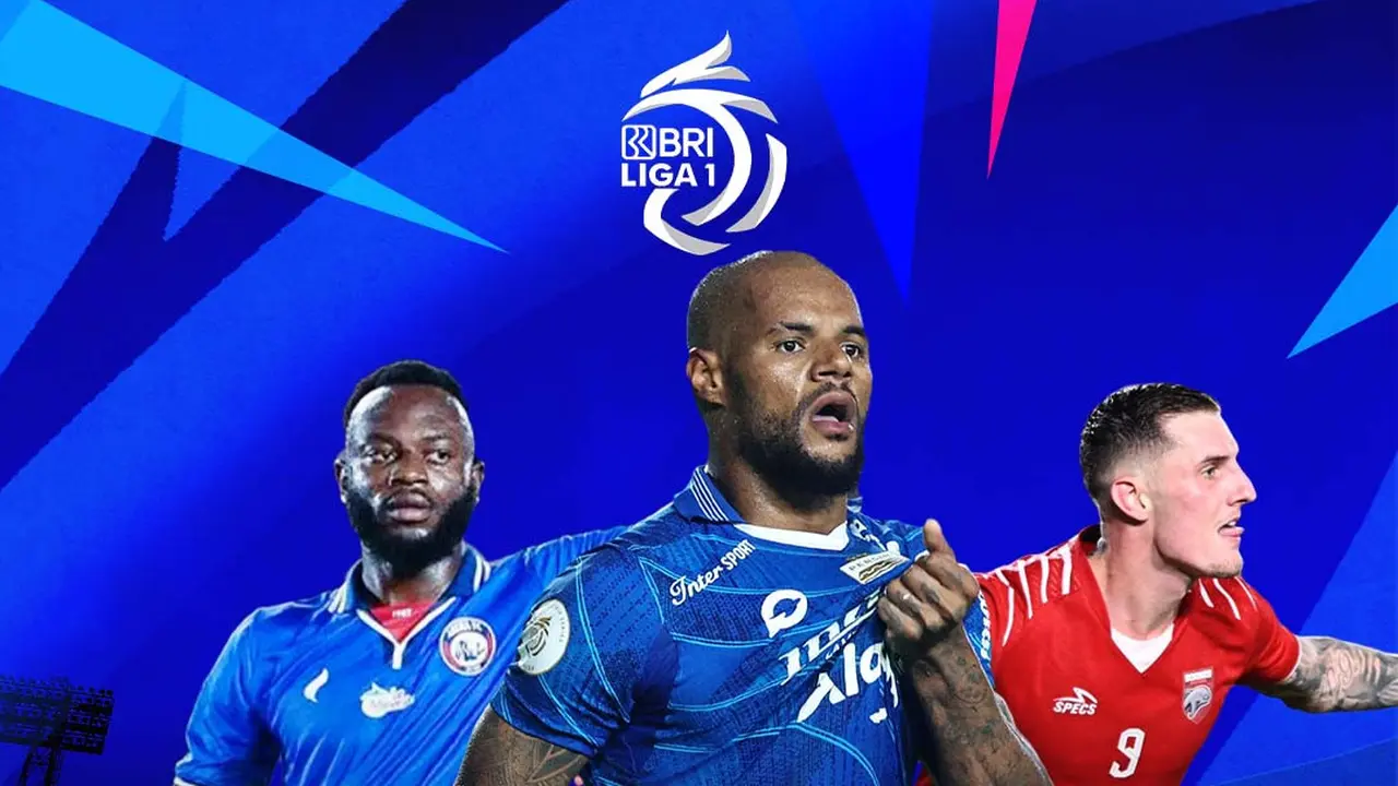 BRI Liga 1 - Charles Lokolingoy, David Da Silva, Leo Gaucho