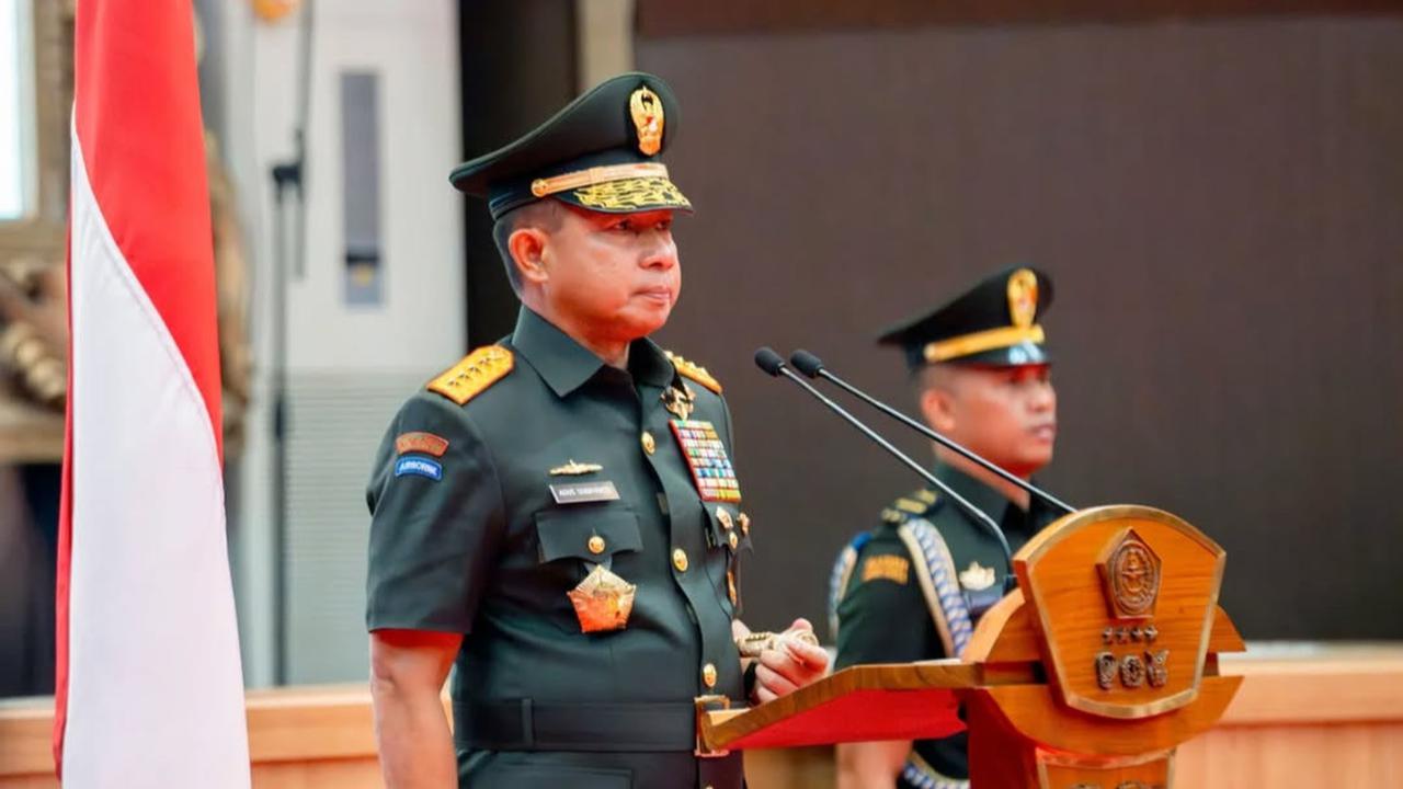 Anak Mantan Wapres Try Sutrisno Resmi Jabat Pangkogabwilhan I, Ini Pesan Mendalam Panglima TNI
