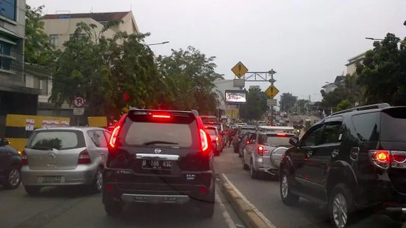 Lalu Lintas Jakarta Kamis Pagi Ini Terpantau Padat