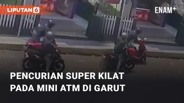 Beredar video viral terkait pencurian motor di sebuah mini ATM. Kejadian tersebut berada di Jl, Raya Semarang, Garut pada Rabu (1/11/2023)