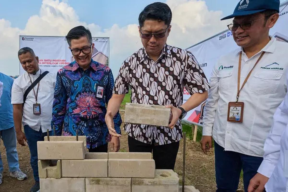 Sukseskan 3 Juta Rumah, Semen Indonesia-Asatu Realty Bangun 500 Rumah di Cianjur