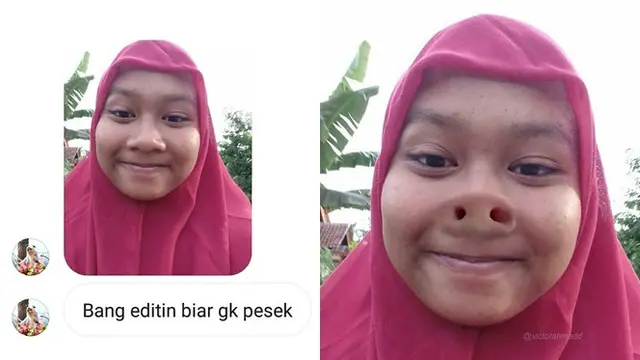 6 Editan Foto Orang Ingin Cantik Ini Hasilnya Bikin Ketawa Geli