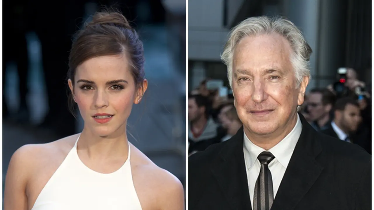 Emma Watson dan Alan Rickman