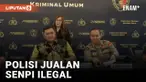 Jual-Belikan Senpi secara Ilegal, Tiga Anggota Polri Ditangkap