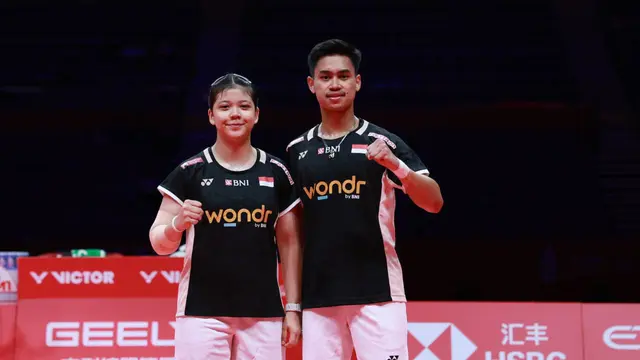 Jafar Hidayatullah/Felisha Alberta Nathaniel Pasaribu - BWF World Tour Finals 2025 - Bulu Tangkis