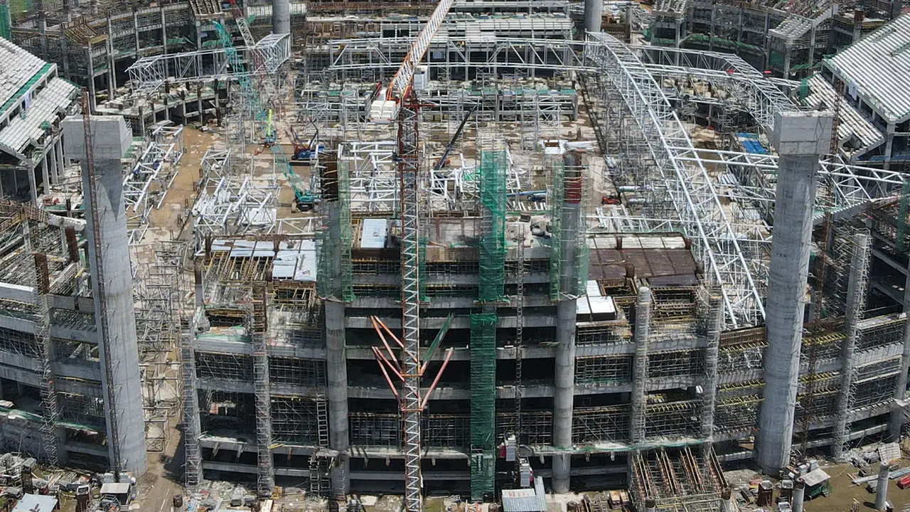 Menengok Proyek Pembangunan Jakarta International Stadium
