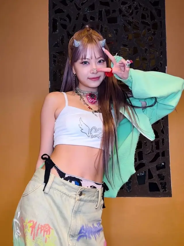 Eunchae LE SSERAFIM (Instagram Reels/le_sserafim)