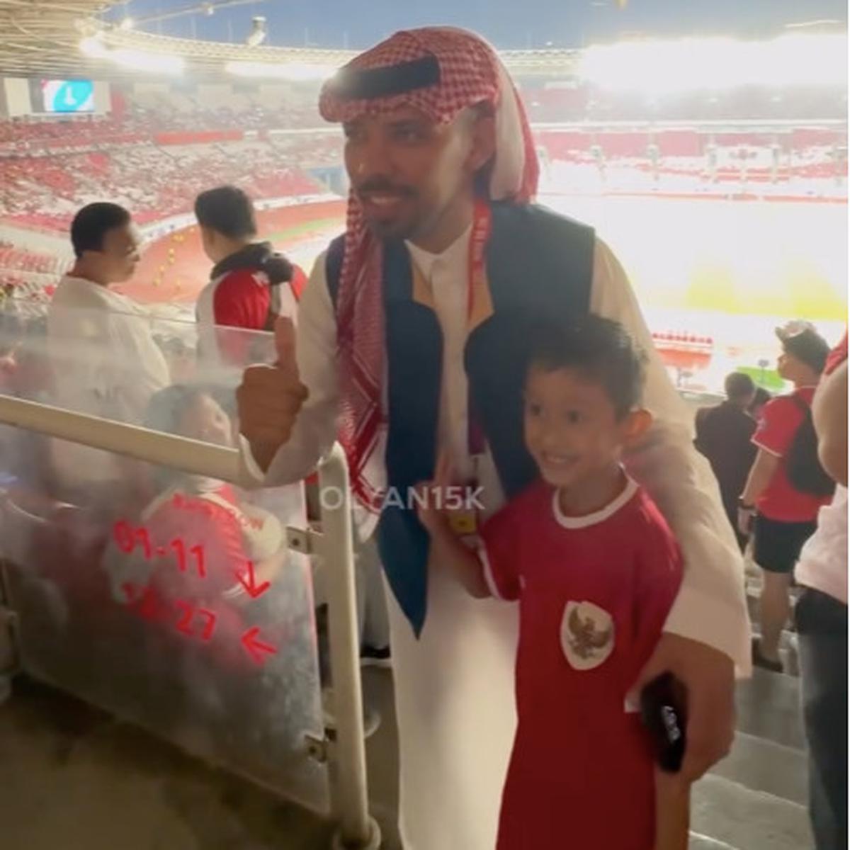 suporter arab saudi di gbk