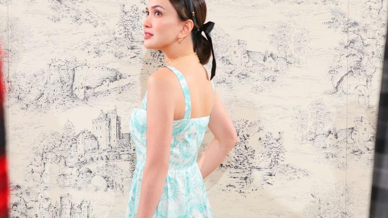 7 Potret Sandy Aulia dengan Aura Single Mom Cantik Berkelas