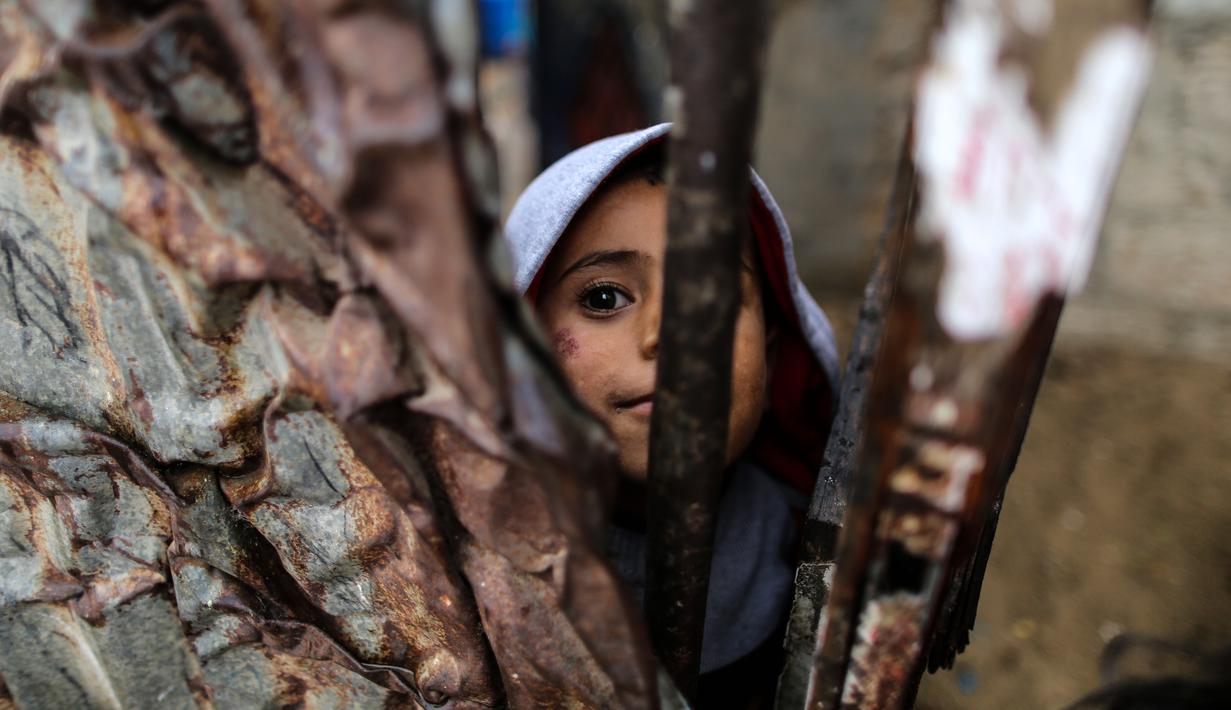 FOTO: Kehidupan Sehari-hari Warga Palestina di Kota Khan ...