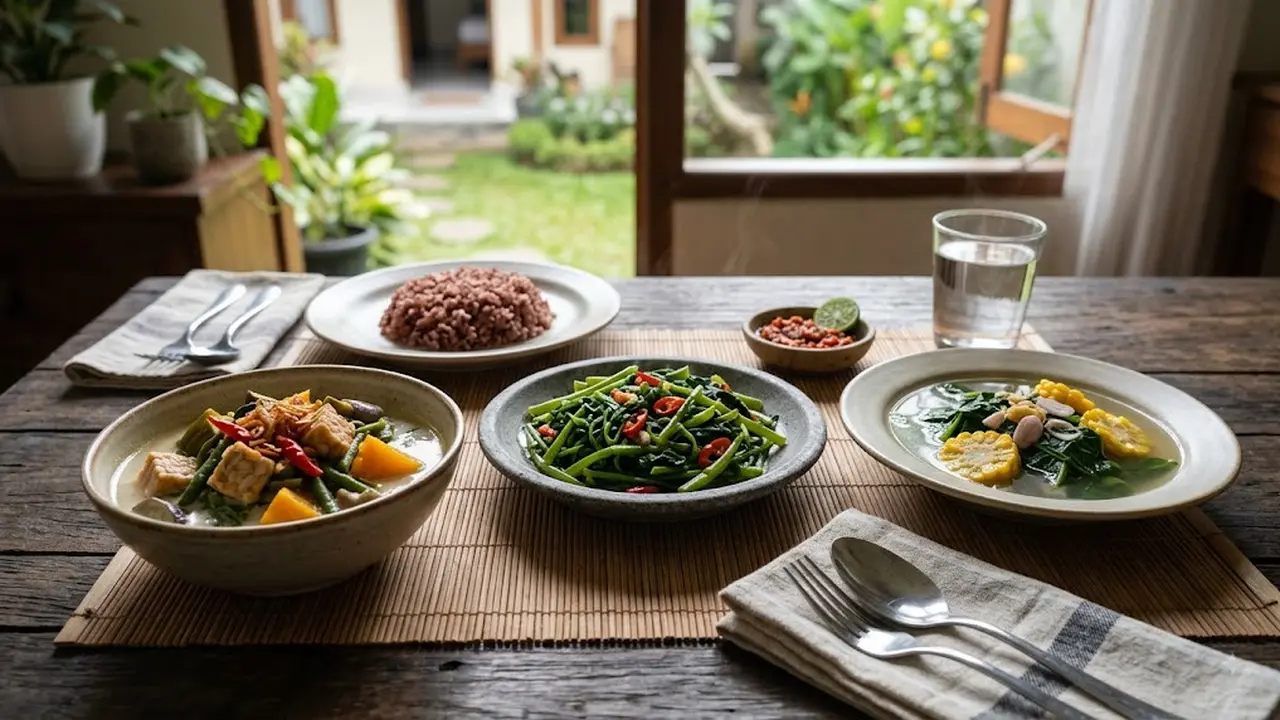 Menu Sayuran yang Tidak Membutuhkan Banyak Bumbu tapi Tetap Gurih/AI Generated