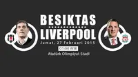 Besiktas vs Liverpool (Liputan6.com/Sangaji)