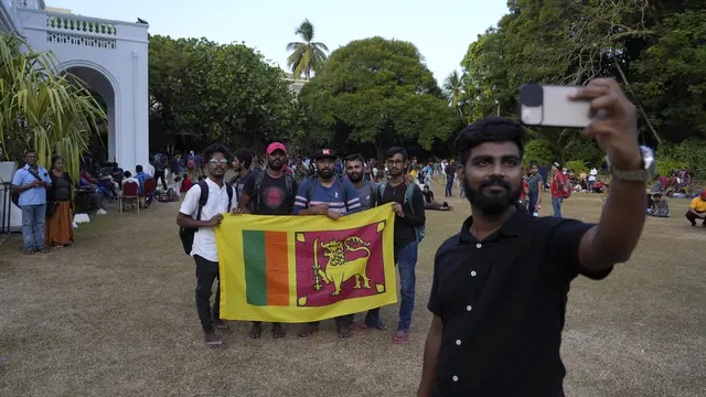 Presiden Sri Lanka Melarikan Diri, Begini Situasi Terkini Istana Kepresidenan