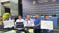 Dirkrimsus Polda Metro Jaya Kombes Ade Safri saat jumpa pers di Markas Polda Metro Jaya, Jakarta, Senin (14/8/2023). (Liputan6.com/Muhammad Radityo Priyasmoro)