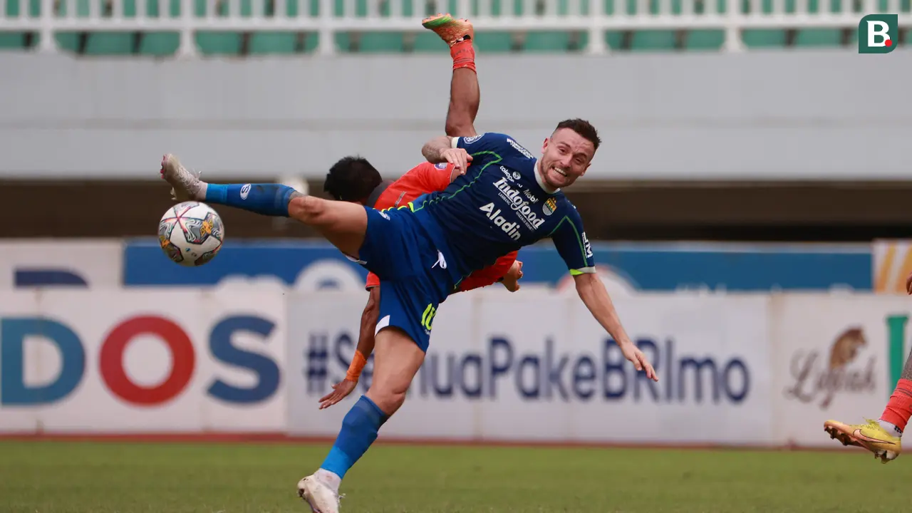 Foto: David da Silva Cetak Gol Tunggal ke Gawang Borneo FC, Persib Belum Terkalahkan Bersama Luis Milla di BRI Liga 1