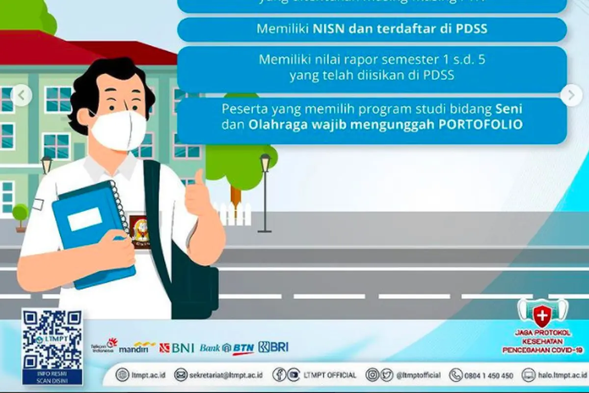 Persyaratan Peserta SNMPTN 2022