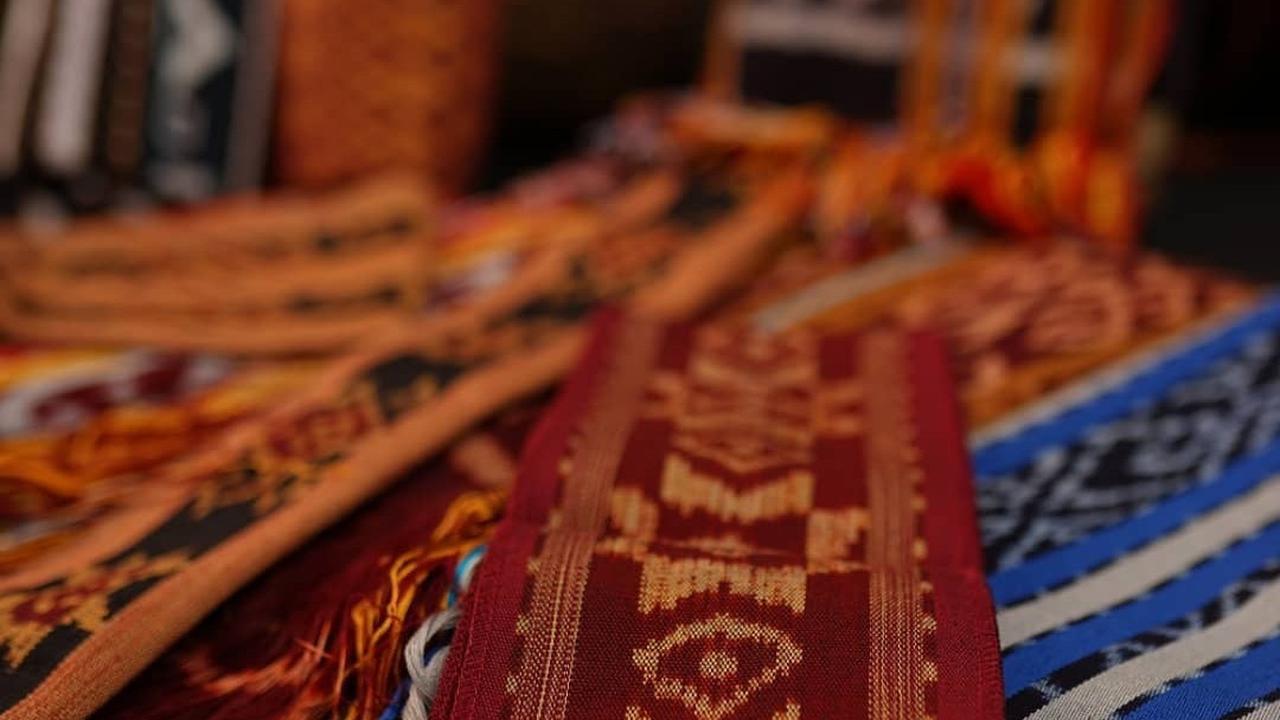 Produk tenun Dua Moong Tenun. ©Facebook/Tarakan Tourism