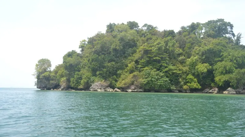 Pantai Nusakambangan sisi timur. (Foto: Liputan6.com/Muhamad Ridlo)