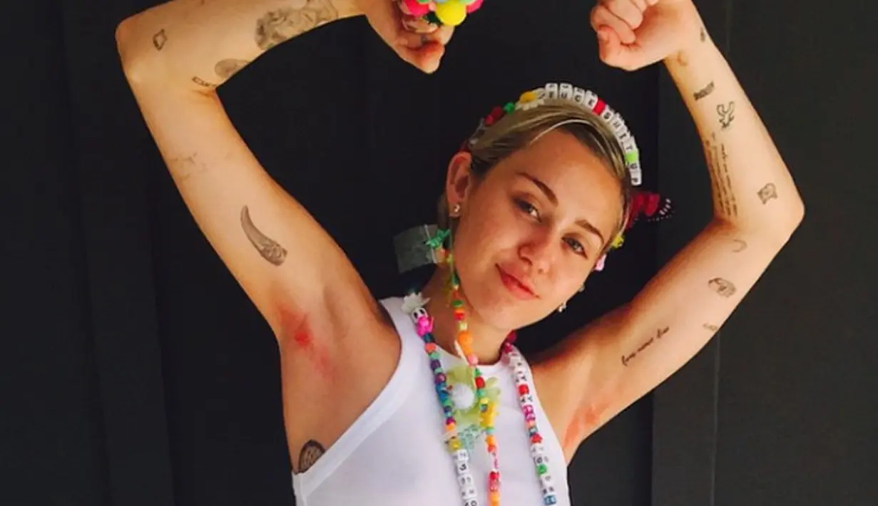 Hingga saat ini masih belum diketahui alasan Miley Cyrus menghapus seluruh foto Instagram dan mengubah Twitternya. (instagram/mileycyrus)