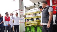 Penyegelan dispenser SPBU 34.431.11 di Jalan Alternatif Sentul, Kabupaten Bogor pada Rabu (19/3/2025). (Foto: Istimewa)