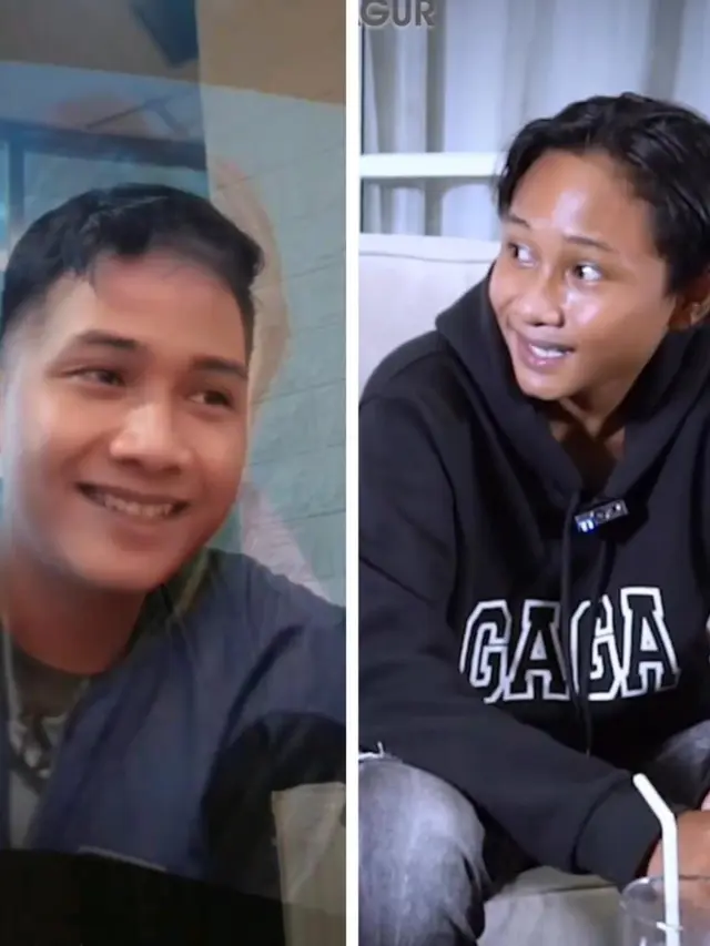 Potret Ridwan LIDA yang Meniru Ekspresi Fajar Sadboy