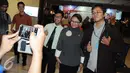 Menteri Luar Negeri Retno Marsudi berfoto dengan peserta setelah menjadi pembicara di Emtek Goes to Campus (EGTC) 2016 di Universitas Gadja Mada, Yogyakarta, Rabu (02/11). (Liputan6.com/Helmi Affandi)