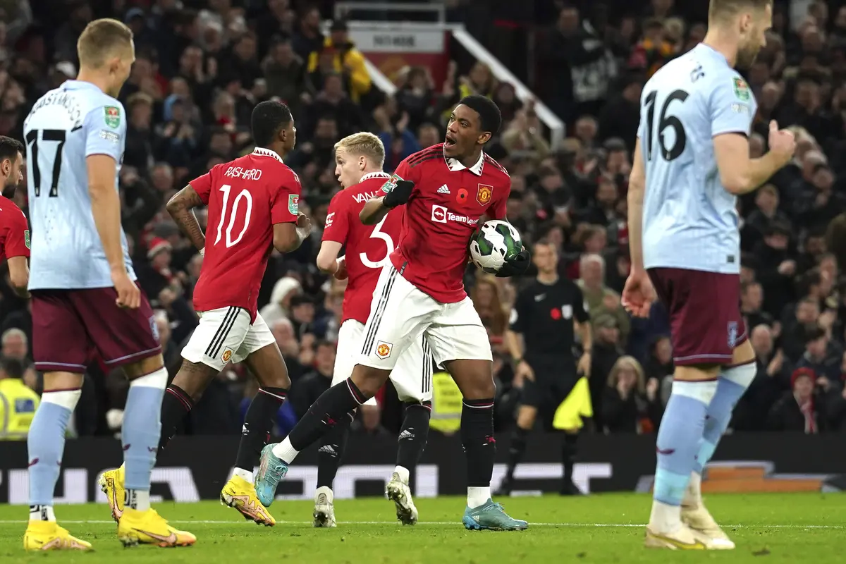 Sempat Tertinggal, Manchester United Bungkam Aston Villa 4-2