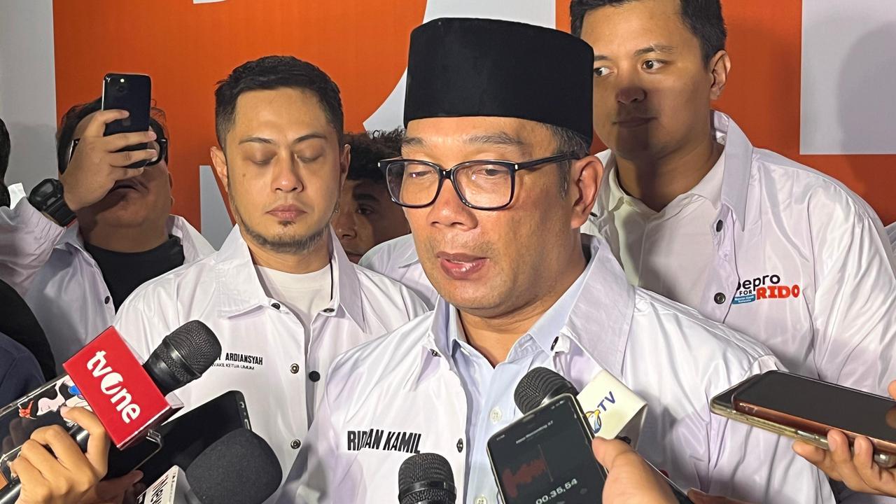 Ridwan Kamil Jelang Debat Perdana Pilkada Jakarta 2024: Semoga Tidak Demam Panggung