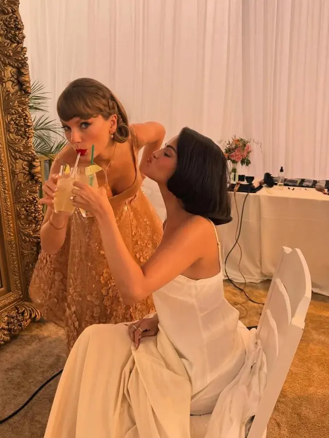 Jelang Menikah, Selena Gomez Berbagi Momen Hangat Bersama Sahabat Sejati Taylor Swift, Tampil Anggun dengan Sepatu Mary Jane Rp22 Juta-an