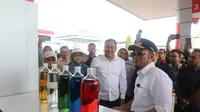 Gubernur Kaltim mengecek sejumlah SPBU di Samarinda. (Foto: Liputan6.com/Istimewa)