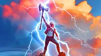 Teaser Poster Thor: Love and Thunder. (Marvel Studios)