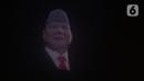Salah satunya, wajah dari Presiden Prabowo Subianto. (Liputan6.com/Helmi Fithriansyah)