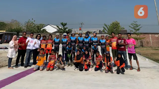 Pertama di Indonesia Track Sepatu Roda Dibangun dari Anggaran Desa