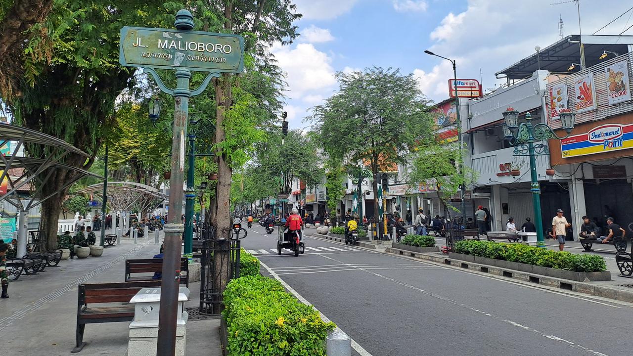 Ada Rencana Demo, Kawasan Malioboro Lengang dan Sejumlah Toko Tutup