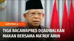 Setelah tiga Bacapres makan siang bersama Presiden Jokowi di Istana Jakarta, selanjutnya giliran tiga Bakal Calon Wakil Presiden yang akan diundang. Rencananya ketiga Bacawapres akan makan siang dengan Wakil Presiden, Ma’ruf Amin, pada Selasa (31/1...