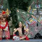 Wayang Jurnalis "Wahyu Cakraningrat" di Festival Gunungan Bandung