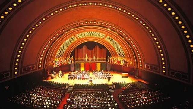 Ilustrasi orkestra.