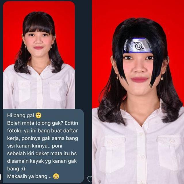 7 Editan Pas Foto Nyeleneh Ini Kocak, Ada yang Buat Daftar CPNS