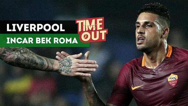 Liverpool dikabarkan tertarik untuk merekrut bek kiri AS Roma, Emerson Palmieri.