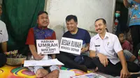 Rahmat Hidayat saat dikunjungi Bupati Bandung Barat Aa Umbara Sutisna (Dok.bandungbaratkab.go.id/Komarudin)