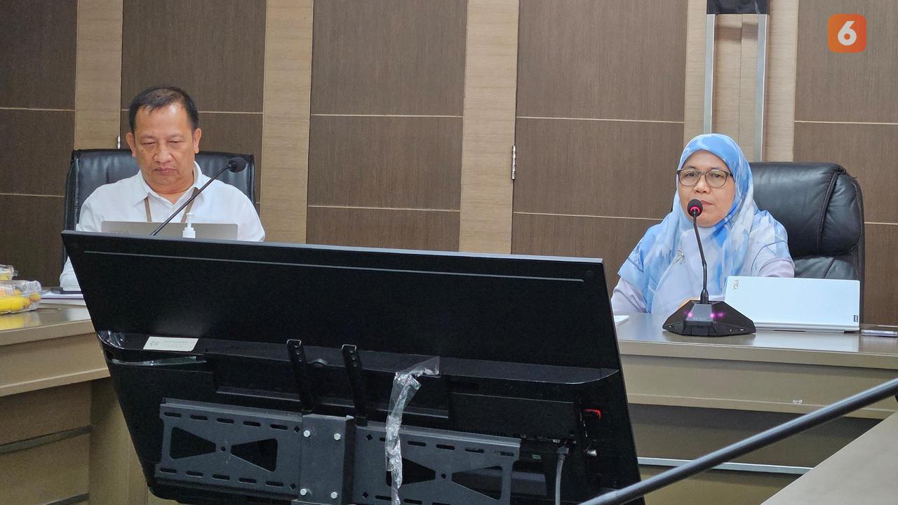 Direktur Gizi dan Kesehatan Ibu dan Anak Kementerian Kesehatan Republik Indonesia (Kemenkes RI), Lovely Daisy MKM, Tengah Menjelaskan Pentingnya MP-ASI Kaya Protein Hewani untuk Mencegah Stunting (Foto: Aditya Eka Prawira/Liputan6.com)