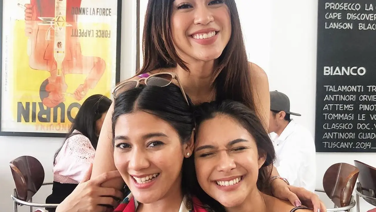 6 Potret Kompak Tyna Kanna Bareng Nana dan Naysilla Mirdad, Disebut Ipar Goals