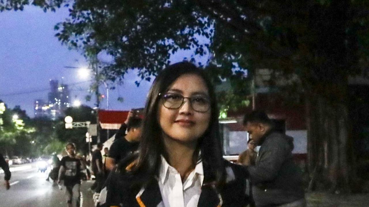 Anggota Komisi IV DPR dari Fraksi PDI Perjuangan, Vita Ervina seusai menjalani pemeriksaan Komisi Pemberantasan Korupsi (KPK), pada Selasa (28/11/2023).